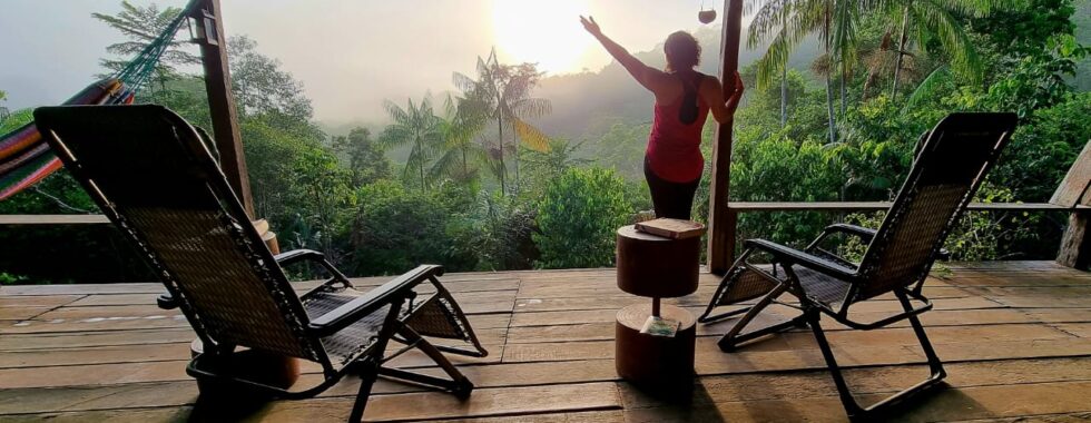 amazon boutique lodge veranda rainforest view