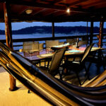 Observation deck aboard the Manakin boutique riverboat