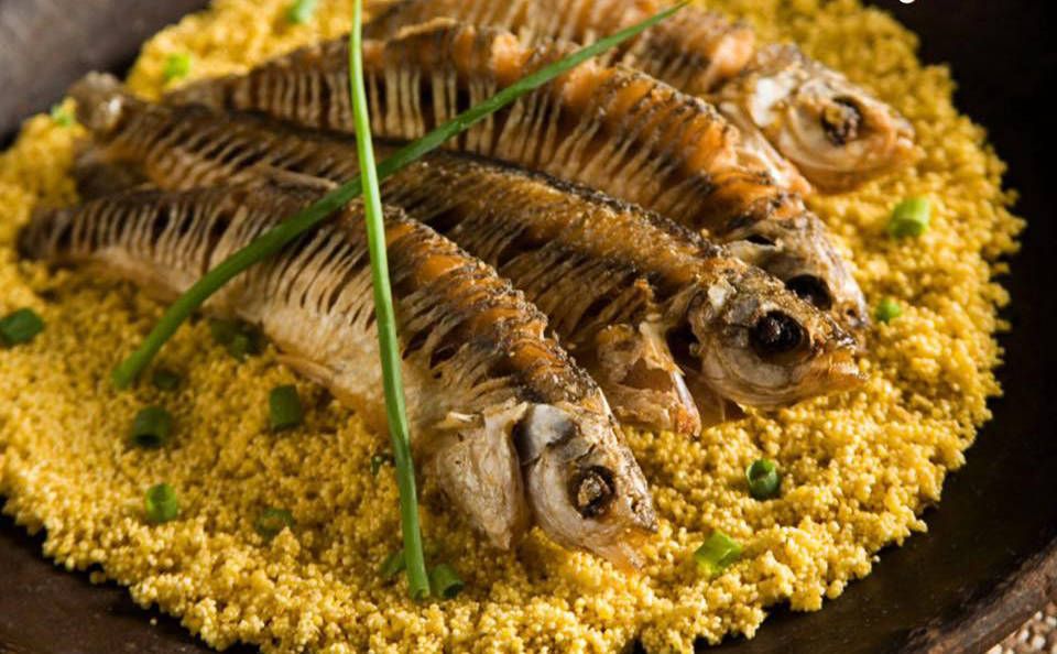 Fresh Amazonian fish prepared with regional ingredients