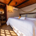 Luxury suite aboard the Zaltana Riverboat